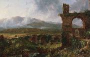 Thomas Cole A View near Tivoli (Morning) (mk13) oil painting on canvas